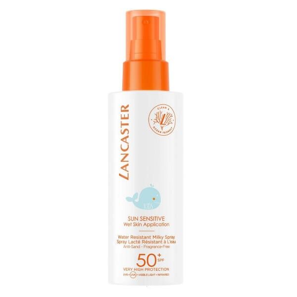 Молочко-спрей для детей cолнцезащитное SPF50+ Sun Sensitive Lancaster/Ланкастер 150мл фото №4