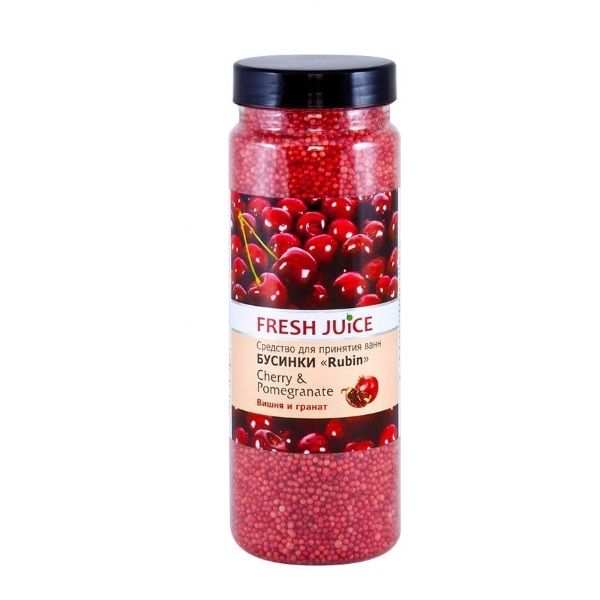 Средство для ванн Рубин вишня и гранат Fresh Juice 450г