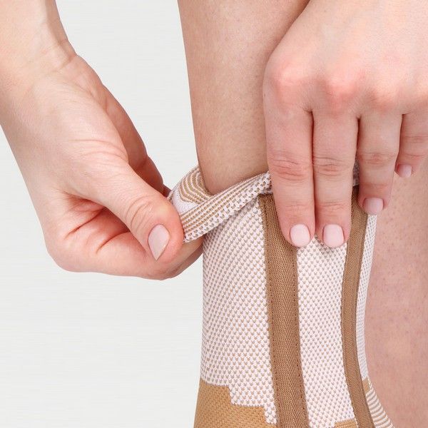 Бандаж на коленный сустав эластичный Open Orthopedics БКС-1Р, р. XXXL фото №5