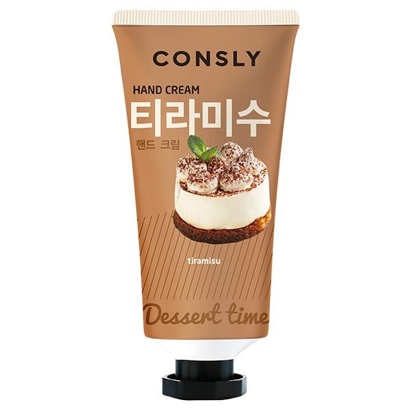 Крем для рук с ароматом тирамису Dessert Time Consly 100мл фото №3 Крем для рук с ароматом тирамису Dessert Time Consly 100мл фото №3
