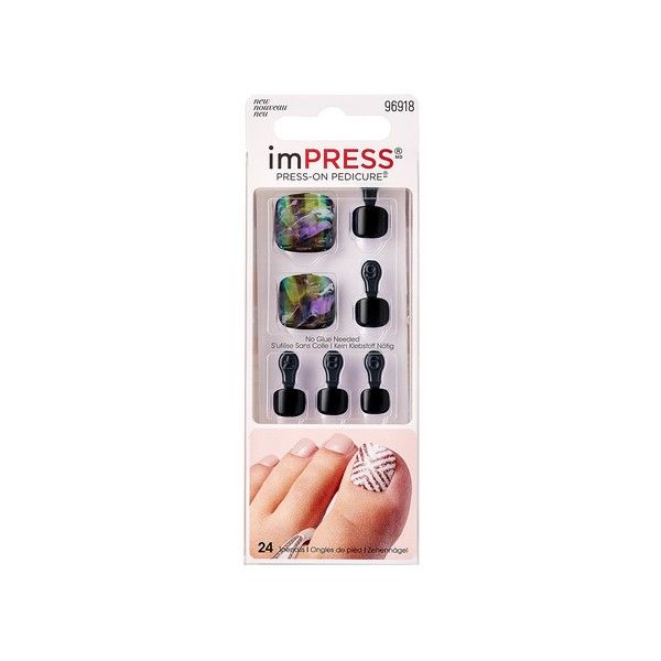 Лак твердый Импрессс Педикюр Ол инклюзив Impress Toe Nails BIPT032 Kiss