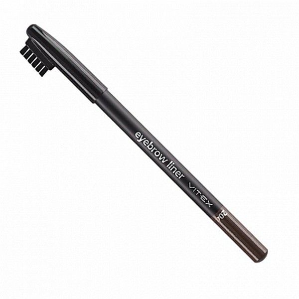 Карандаш контурный для бровей Light brown Витэкс 5г тон 204
