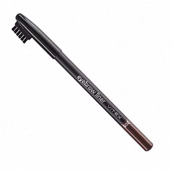Карандаш контурный для бровей Dark brown Витэкс 5г тон 205