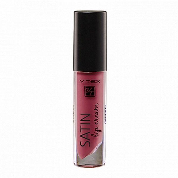Губная помада жидкая полуматовая Red cherry Satin Lip Cream Витэкс 3,5г тон 709
