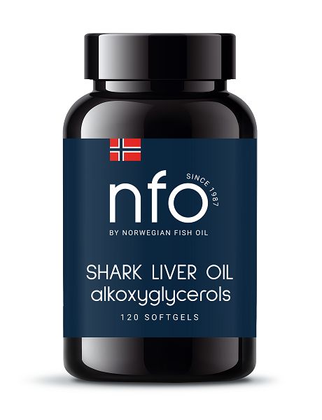 Омега-3 Жир печени акулы Nfo капсулы 690мг 120шт