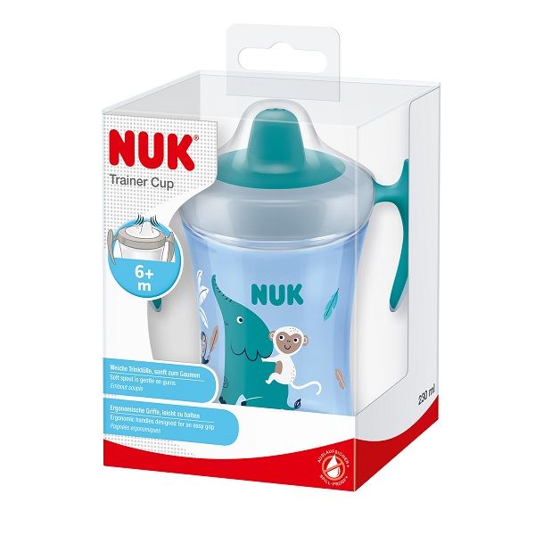 Поильник для мальчика Nuk/Нук Evolution Trainer 230мл фото №2
