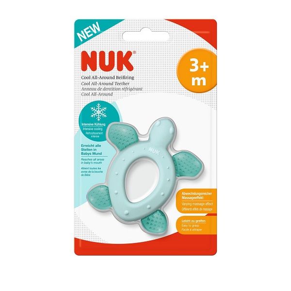 Прорезыватель многосторонний охлаждающий Черепашка цвет зеленый Nuk/Нук