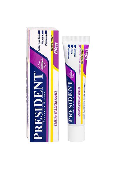 Бальзам для десен противовоспалительный Effect President/Президент 30мл
