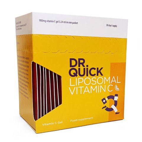 Витамин С в липосомальной форме Dr.Quick/Др.Квик гель саше-пакет 2,7мл 30шт фото №4