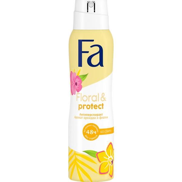 Дезодорант аэр. Floral Protect Орхидея&Фиалка Fa/Фа 150мл фото №2
