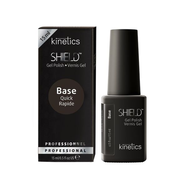 Покрытие базовое для гель-лака быстрое не требует сушки в лампе Shield Quick Base Kinetics 15мл