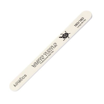 Пилка для натуральных ногтей White Turtle Kinetics 180/180