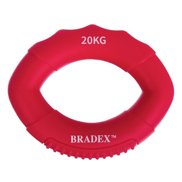 Кистевой эспандер овальной формы розовый Bradex/Брадекс 20кг