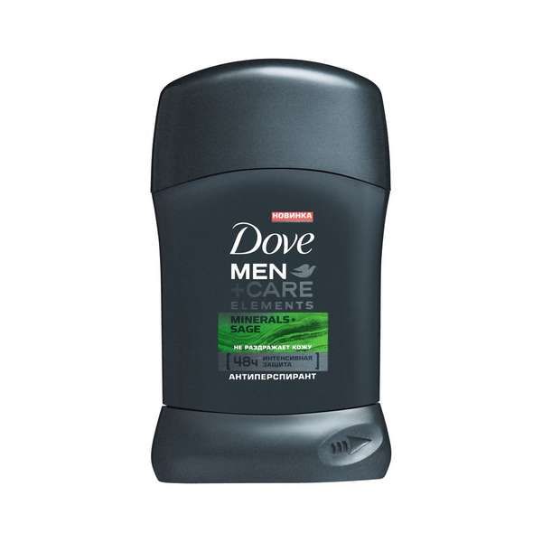 Антиперспирант - дезодорант карандаш Свежесть минералов и шалфея Men+Care Dove/Дав 50мл