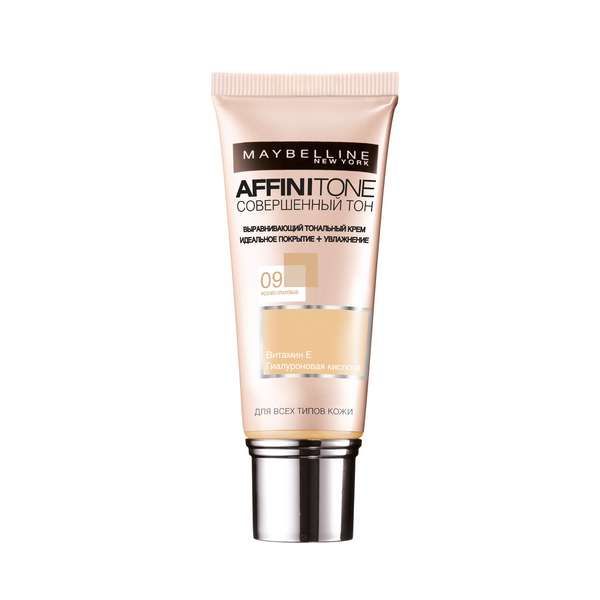 Крем тональный Совершенный розово-опаловый Affinitone Maybelline/Мэйбиллин 30мл тон 09 фото №2
