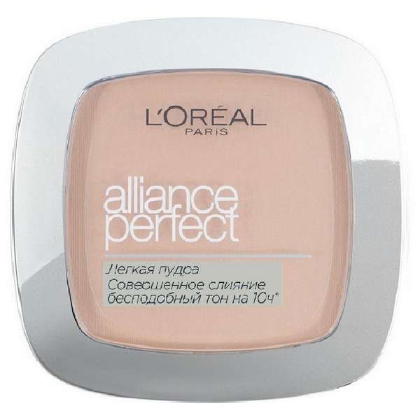 Пудра для лица Совершенное слияние L'Oreal Paris 9г тон R3 бежевый розовый