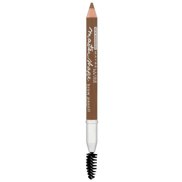 Карандаш для бровей с щёточкой блондин Master Shape Maybelline/Мэйбиллин 0,8г тон темный фото №2