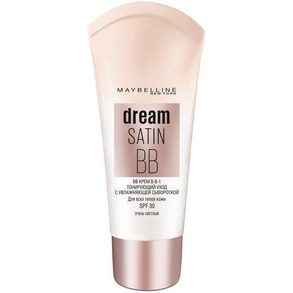 Крем тональный Bb dream satin очень светлый Maybelline/Мэйбиллин тон 01