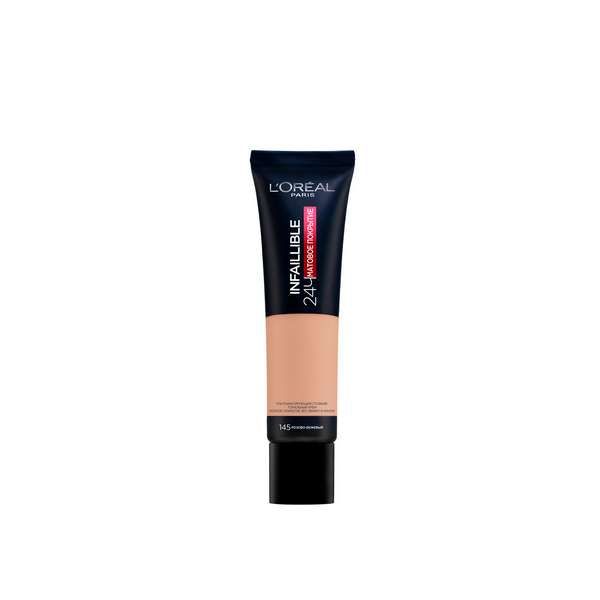 Крем тональный матовое покрытие Infaillible L'Oreal Paris 30мл тон 145