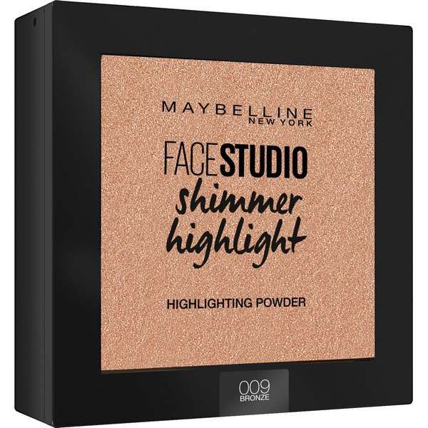 Пудра-хайлайтер для лица Face studio Maybelline/Мэйбиллин тон 009