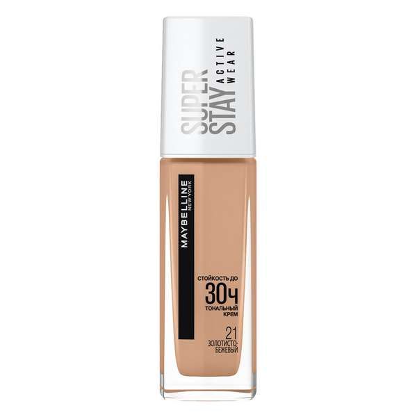 Крем тональный Super Stay 30ч Maybelline/Мэйбиллин 30мл тон 21