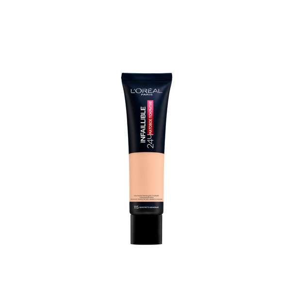 Крем тональный матовое покрытие Infaillible L'Oreal Paris 30мл тон 115