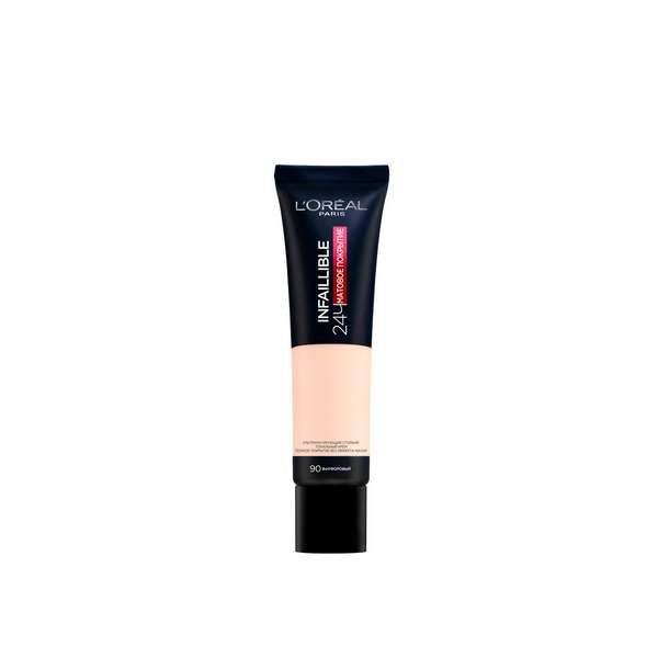 Крем тональный матовое покрытие Infaillible L'Oreal Paris 30мл тон 90