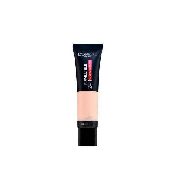 Крем тональный матовое покрытие Infaillible L'Oreal Paris 30мл тон 25