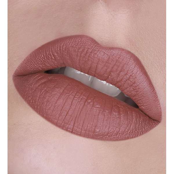 Губная помада жидкая тон 103 Caramel Nude Matt Tattoo No Transfer 12H Luxvisage 3,8мл фото №2