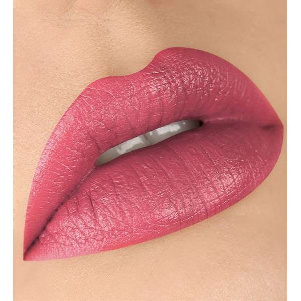 Губная помада тон 331 Брусничный джем Glam Look cream velvet Luxvisage 4г фото №2