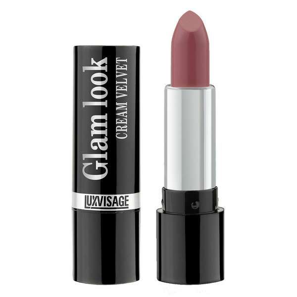 Губная помада тон 333 Сахарная слива Glam Look cream velvet Luxvisage 4г