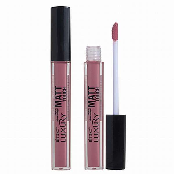 Губная помада жидкая матовая тон 14 Rose Matt Touch Luxury Витэкс 4мл