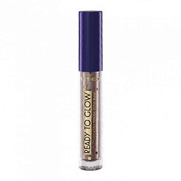 Тени для век жидкие тон 104 Star dust Ready To Glow Витэкс 3,6г