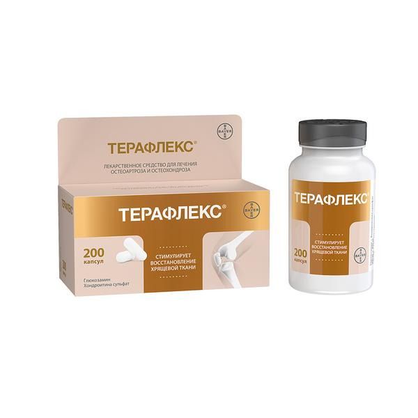 Терафлекс капсулы 500мг+400мг 200шт