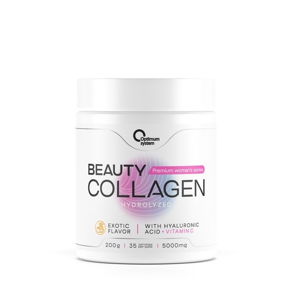 Коллаген Beauty Powder экзотика Optimum System/Оптимум систем напиток растворимый 200г