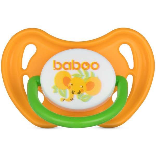 Соска-пустышка силиконовая симметричн. Safari 0 мес+ BABOO