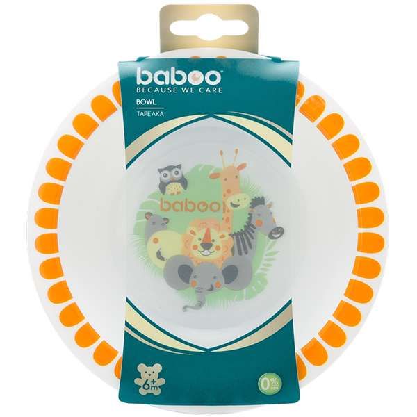 Тарелка глубокая Safari 6 мес. BABOO