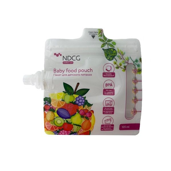 Пакеты для детского питания Mother Care с ложкой 3 шт NDCG фото №3