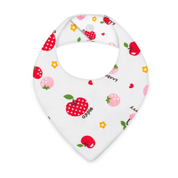 Слюнявчик из 100% хлопка Mother Care Ягоды 1 шт NDCG фото №2
