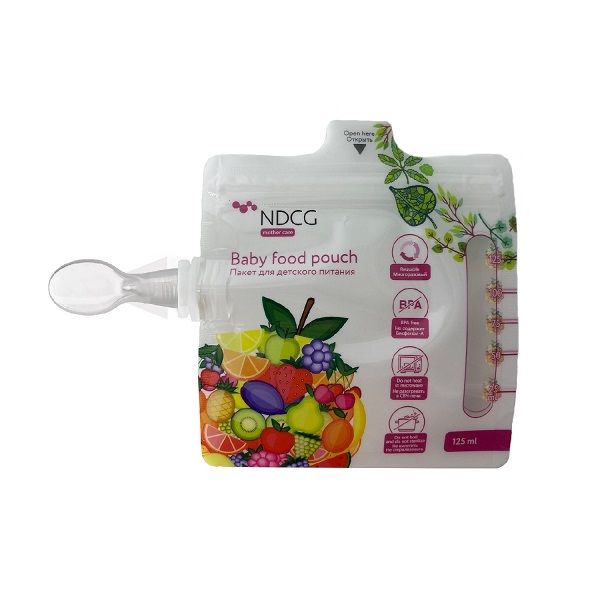 Пакеты для детского питания Mother Care с ложкой 3 шт NDCG