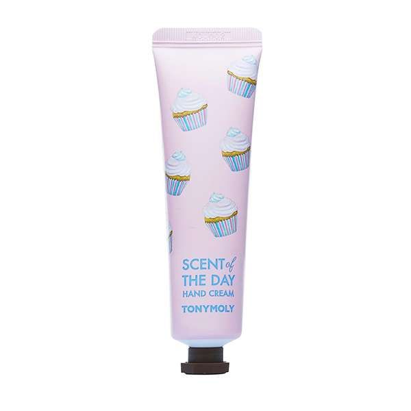 Крем для рук с экстрактом персика клубники папайи в Scent of the day hand cream so sweet TONYMOLY 30мл