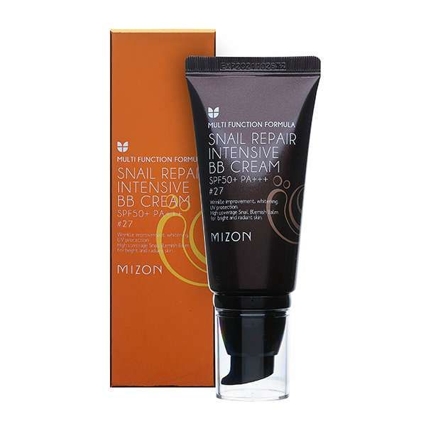 ВВ-Крем с экстрактом муцина улитки SPF50+/PA+++ Mizon/Мизон 50мл тон 27 ВВ-Крем с экстрактом муцина улитки SPF50+/PA+++ Mizon/Мизон 50мл тон 27