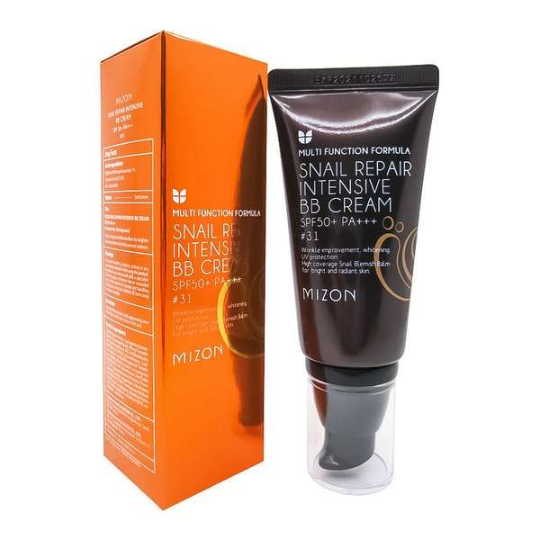 ВВ-Крем с экстрактом муцина улитки SPF50+/PA+++ Mizon/Мизон 50мл тон 31