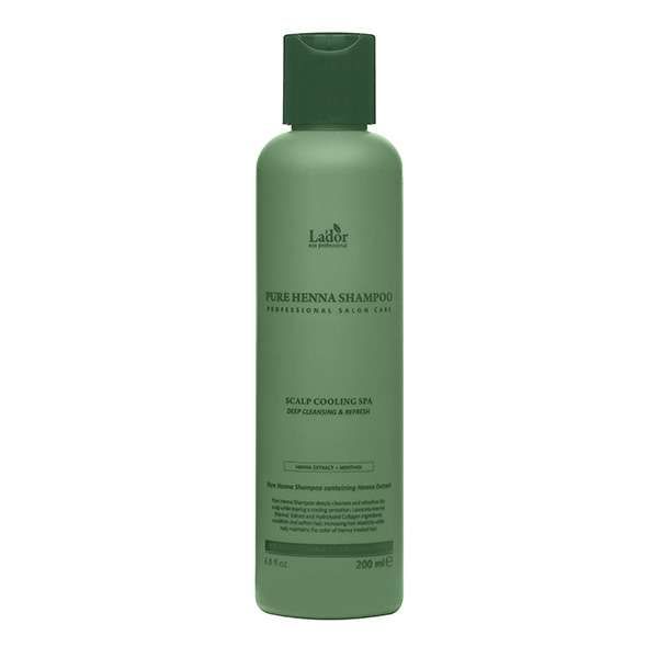 Шампунь с хной укрепляющий Pure henna shampoo La'dor/Ла'дор 200мл
