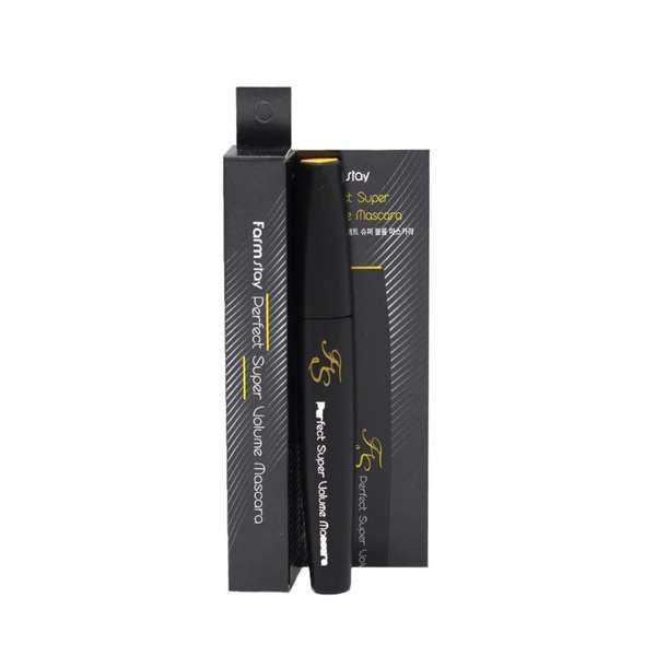 Тушь для ресниц объемная и подкручивающая Perfect super volume mascara FarmStay 12г
