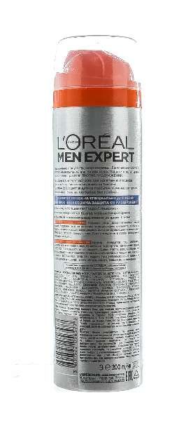 Гель для бритья против раздражения L'Oreal Paris Men200мл фото №2