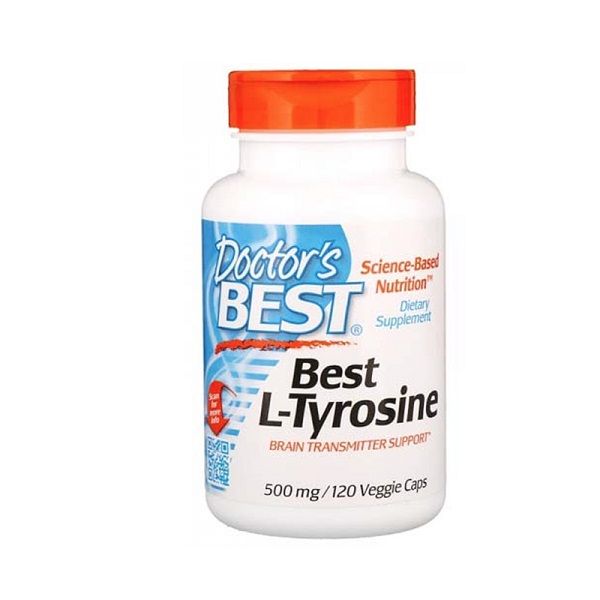 L-тирозин Doctor's Best/Доктор Бэст капсулы 620мг 120шт