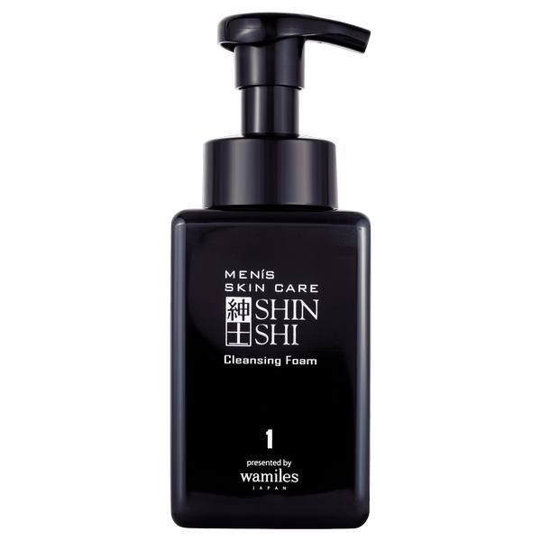 Пенка мужская очищающая для бритья Men's Skin Care Cleansing Foam Shinshi 400мл