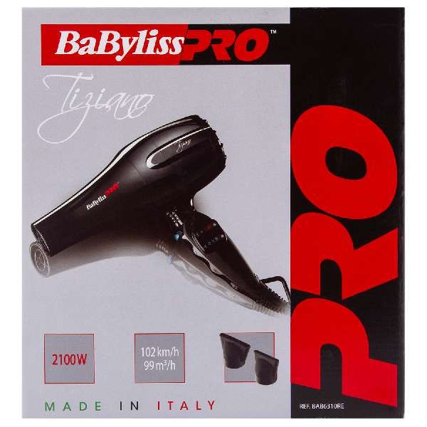 Фен с 2 насадками Pro Tiziano Pro Babyliss/Бэбилис фото №4