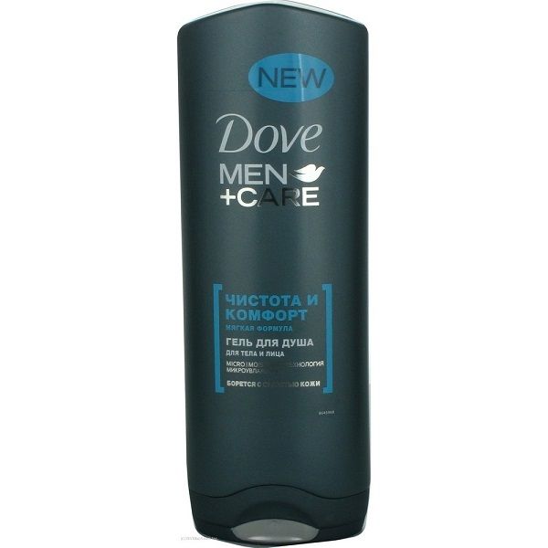 Гель для душа Чистота и комфорт Men+Care Dove/Дав 250мл